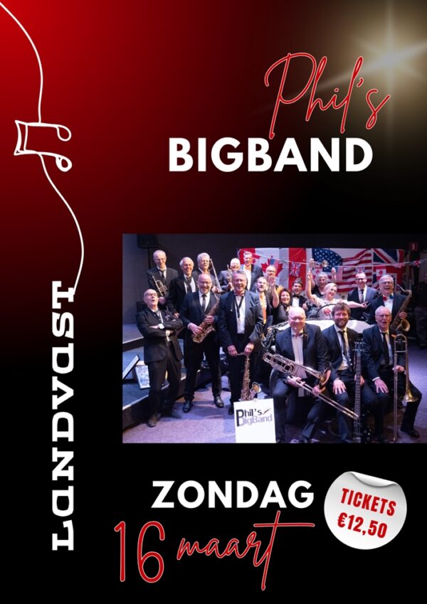 Muziek Zondag Landvast | Phil's Bigband | 16 maart