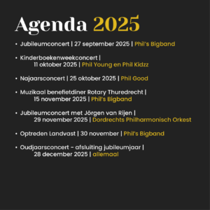 Volledige agenda