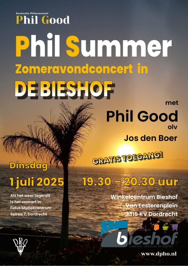 Zomeravondconcert | Phil Good | 1 juli