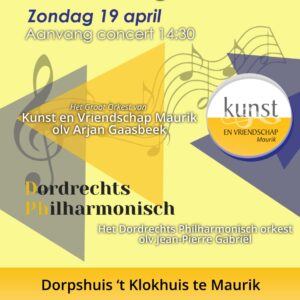 Uitwisselingsconcert | Dordrechts Philharmonisch Orkest | 19 april