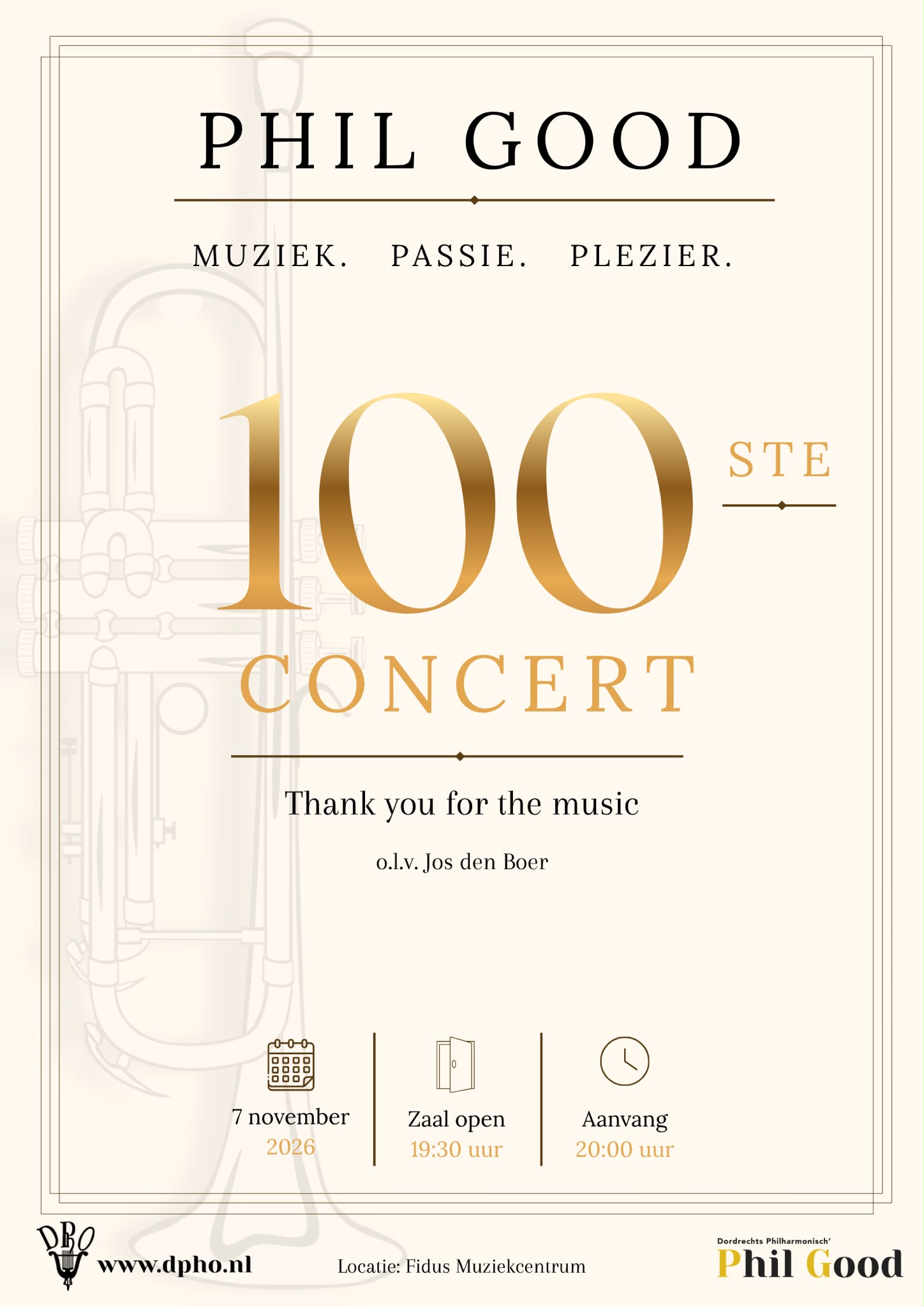 100ste concert | Phil Good | 7 november